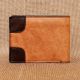 Handcrafted Camel Dark Chocolate Wallet Leather Graceful
